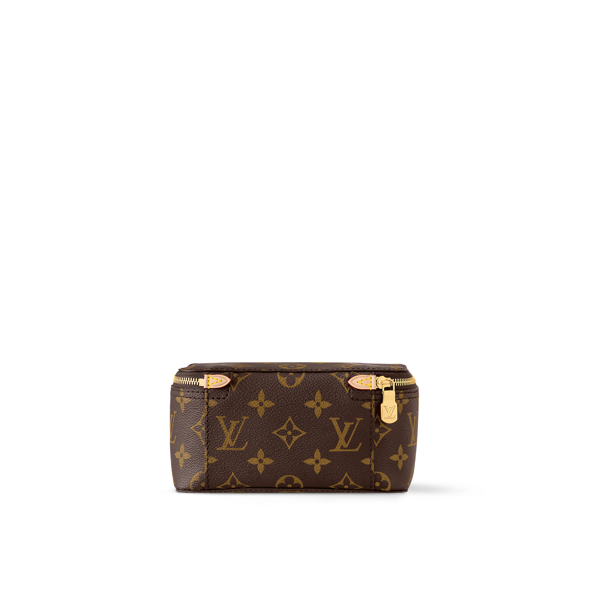 LOUIS VUITTON ルイヴィトン キューブドゥランジュモンPM 化粧ポーチ M43688 NZ2159 モノグラム PVC ブラウン 良品  47734